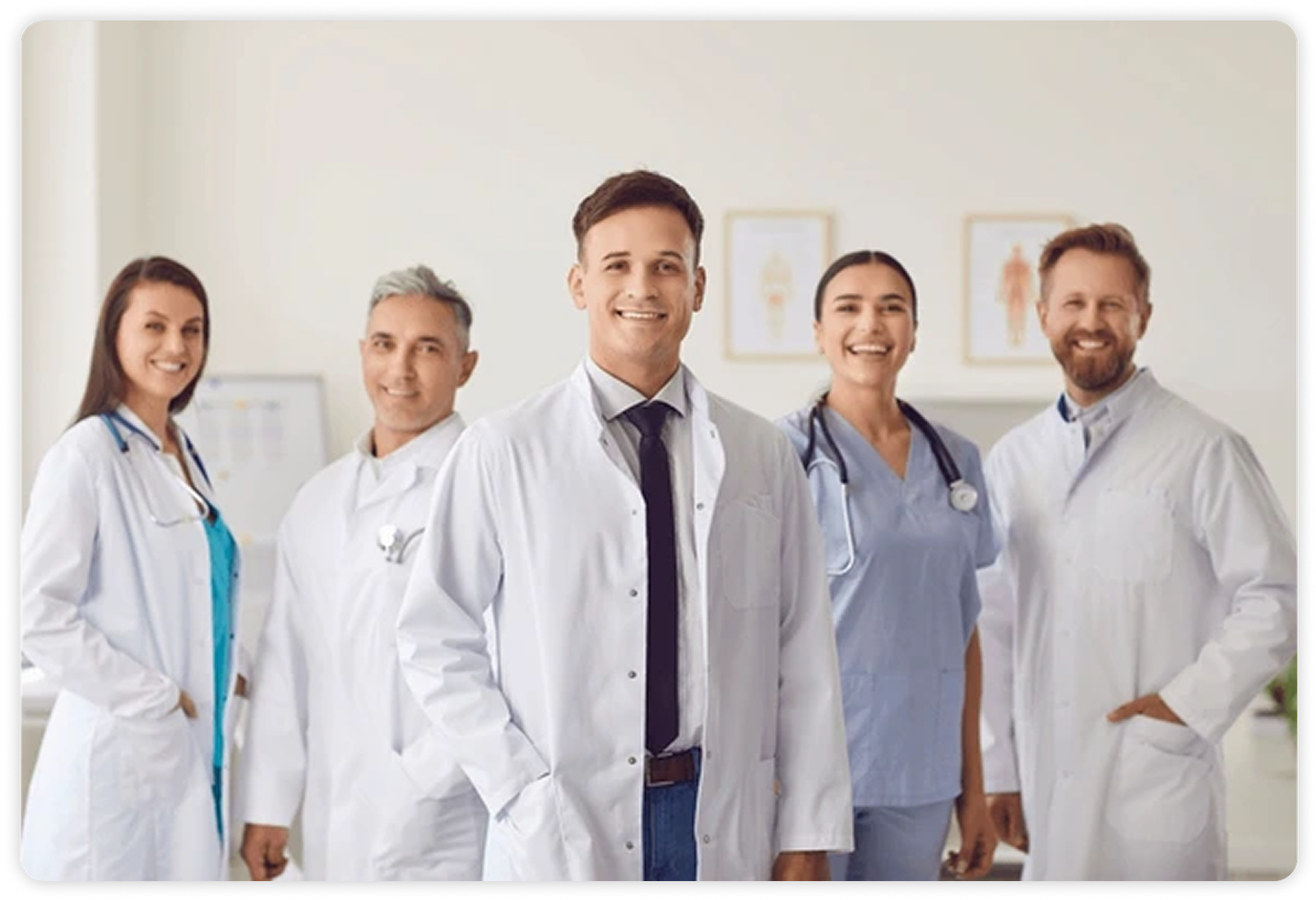 Doctor consulting patient